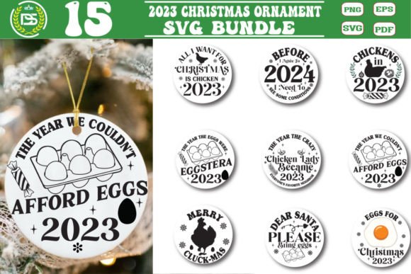2023 Christmas Ornament SVG Bundle, Funn Review