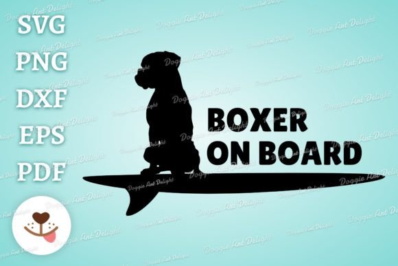 BOXER on BOARD: A Playful Embroidery Design for Lighthearted Projects