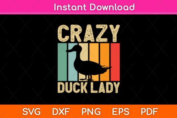 Crazy Duck Lady: A Quirky Embroidery Design Worth a Second Look