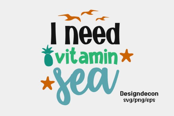 h1I Need Vitamin Sea Funny Retro Beach Svg Review for Embroidery Designers/h1