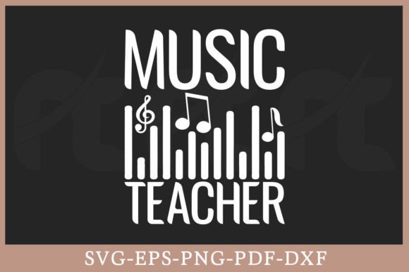 Music Teacher Funny Gift Shirt SVG File Review