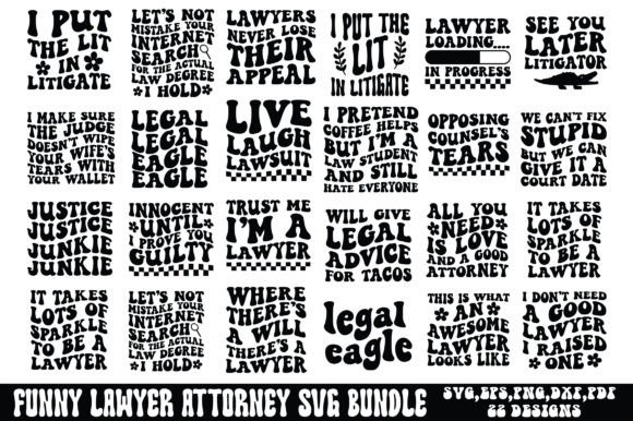 Retro Funny Lawyer Attorney SVG Bundle: A Designer’s Honest Review