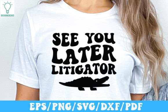See You Later Litigator Retro SVG Review for Real Embroidery Use